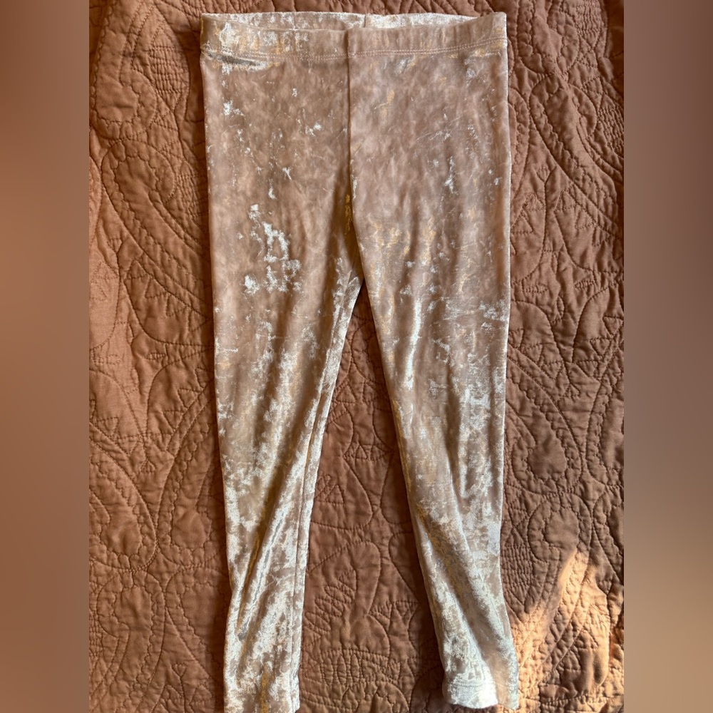 Velvet leggings